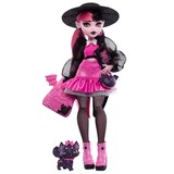 Monster High Refresh Core Draculaura Doll with Pet & Accessories, Kids Ages 4+ Front_Flat