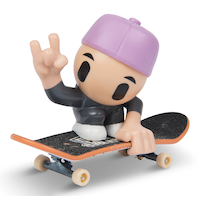 Tech Deck Acs Single Sk8 Crew Toy Skateboard/Fingerboard with Authentic Designs, Assorted, 96-mm