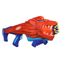 NERF Junior Wild Lionfury  Easy-Play Dart Blaster, Includes 16 Darts, Ages 6+ Front_Three_Fourths_Angled_Right