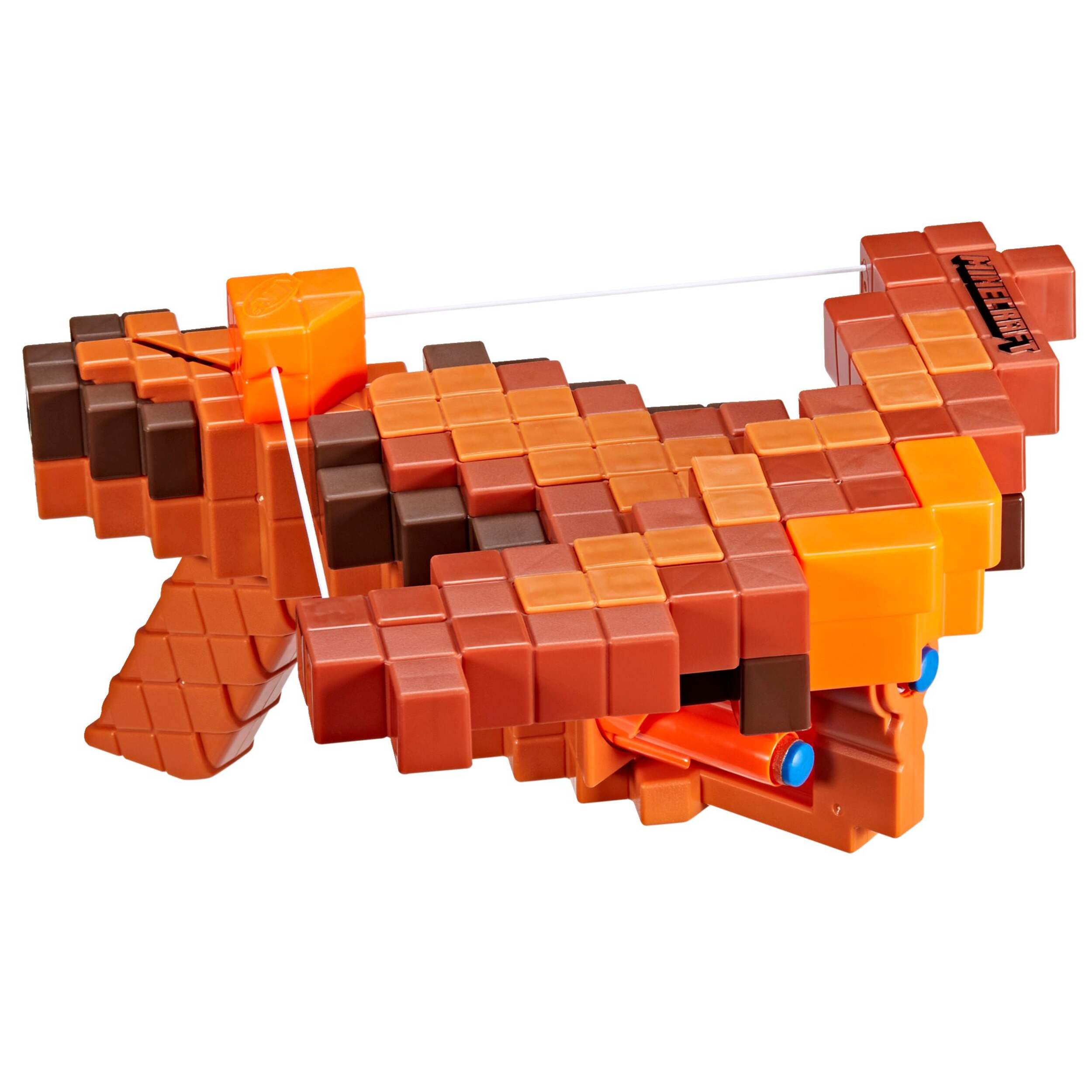 Nerf Minecraft Pillager's Dart-Firing Crossbow with 6 Darts, Ages 8+ Front_Three_Fourths_Angled_Right