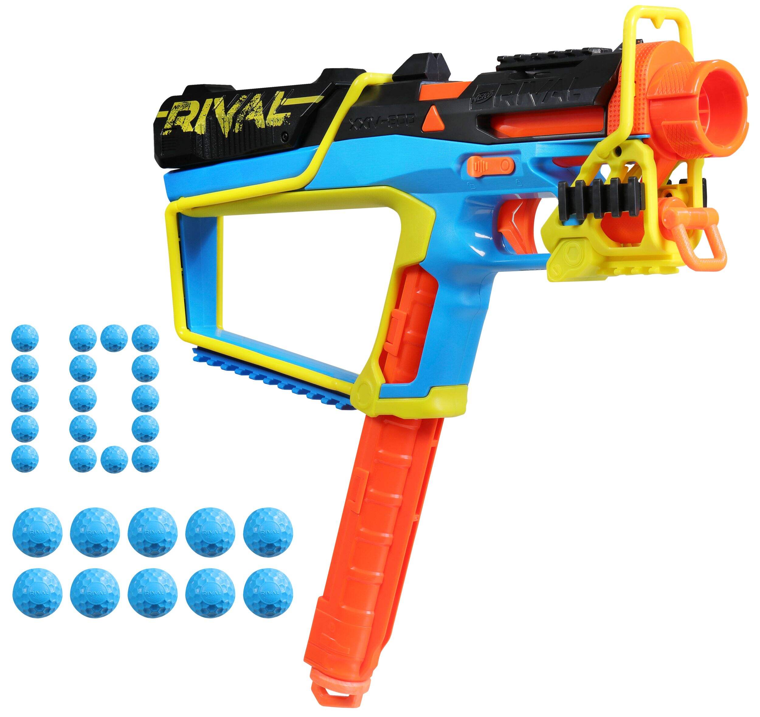 NERF Rival Mirage XXIV-800 Dart Blaster, Includes 10 Darts, Ages 14+ Composite_or_Mixed