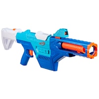 Nerf N Series Shadow Storm Dart Blaster, 6-in-1 Customization, Includes 24-Darts, Ages 8+ Front_Three_Fourths_Angled_Right