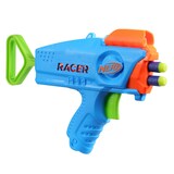 NERF Elite Junior Racer Easy-Play Dart Blaster, Includes 4 Darts, Ages 6+ Front_Angled_Right