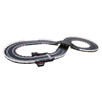 MotoMaster Stock Car Slot Racer Set, Ages 8+ Front_Angled_Left