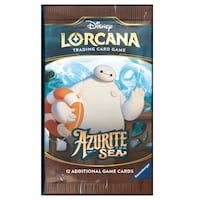 Disney Lorcana Singles Trading Card Booster Pack, Collectible Assortment, English Front_Flat