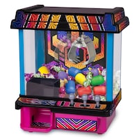 Jeu d'arcade électronique GAME Hyper neon Claw Crane Game, 6 ans et plus Front_Angled_Left