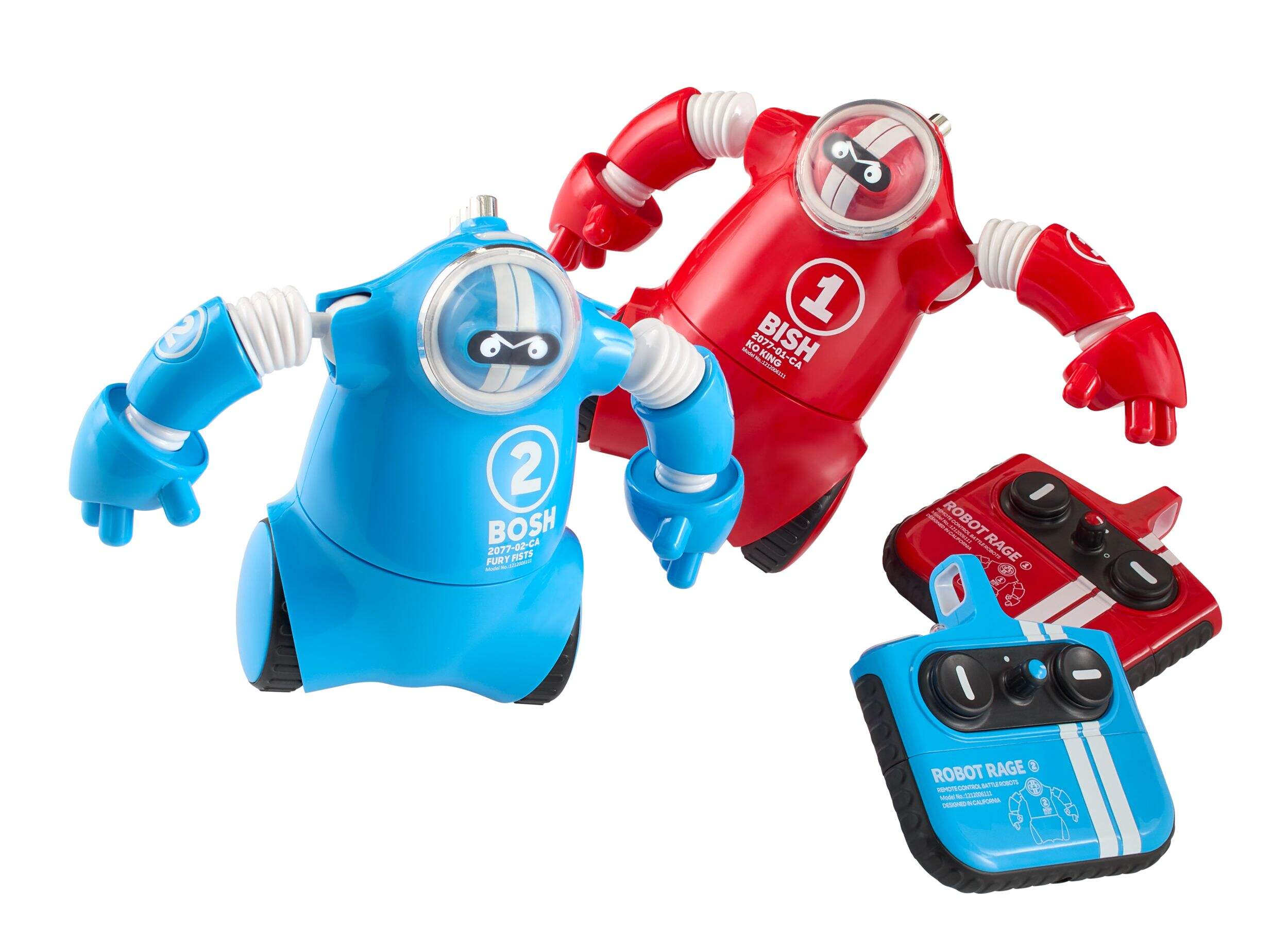 Robots de combat téléguidés Sharper Image, jeu double, 6 ans et plus Composite_or_Mixed