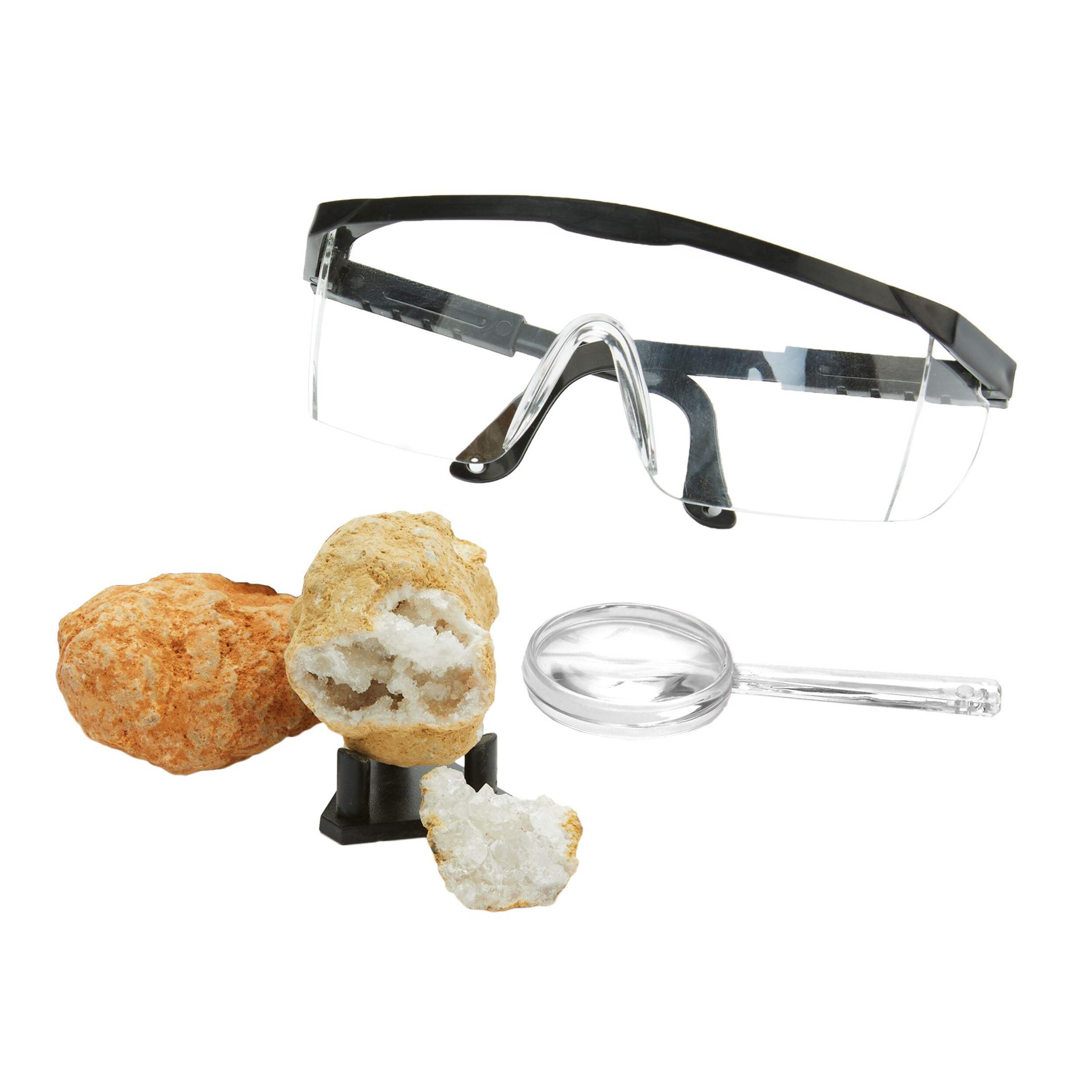 Coffret d'excavation Discovery, cristaux mystères Géode, jouet éducatif, 6 ans et plus, paq. 2 Composite_or_Mixed