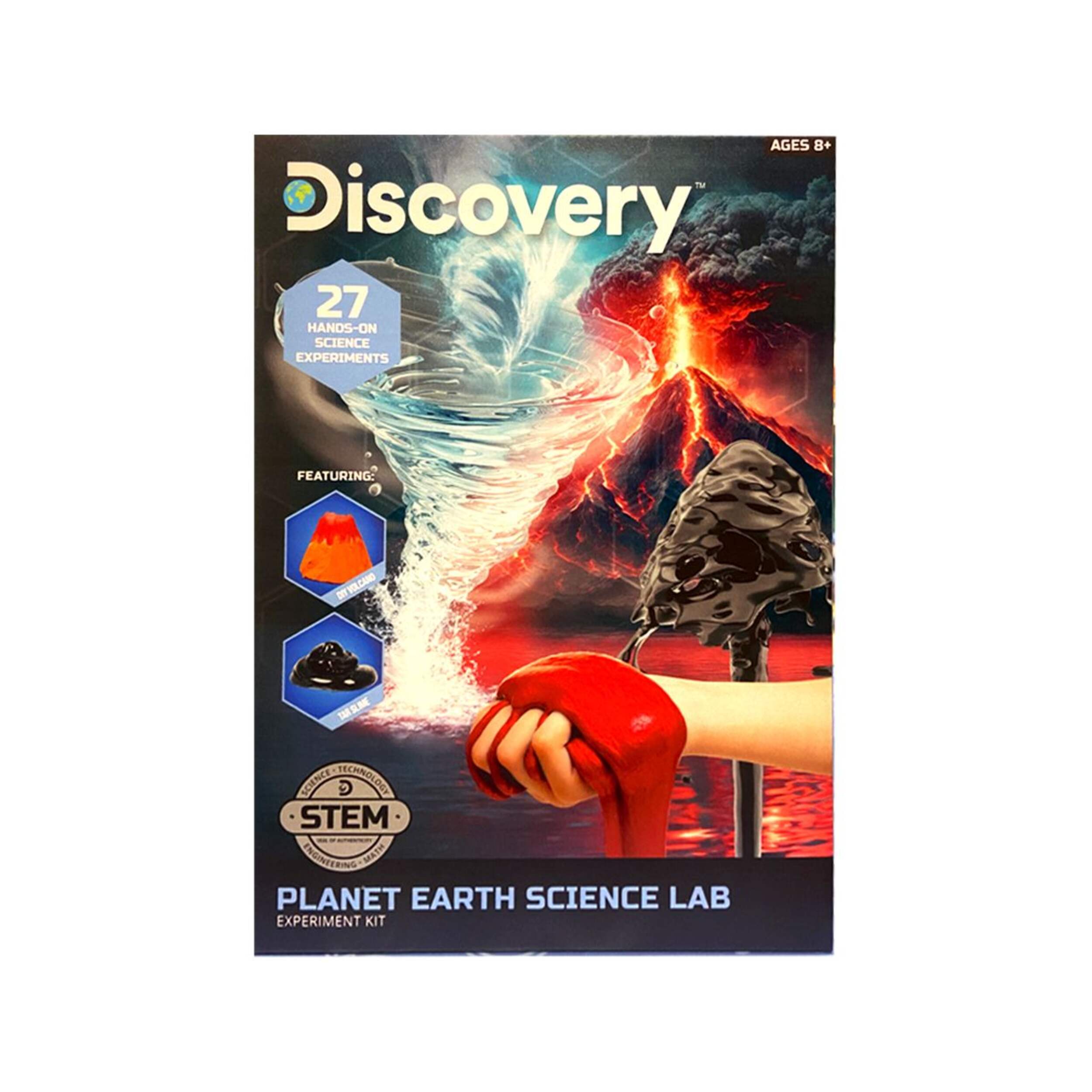 Discovery #Mindblown STEM Earth Science Lab Kit, Educational Toy, Ages 8+ Front_Flat