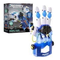 Discovery #Mindblown STEM DIY Bionic Hand Set, Educational Toy, 87-pc, Ages 8+ Composite_or_Mixed