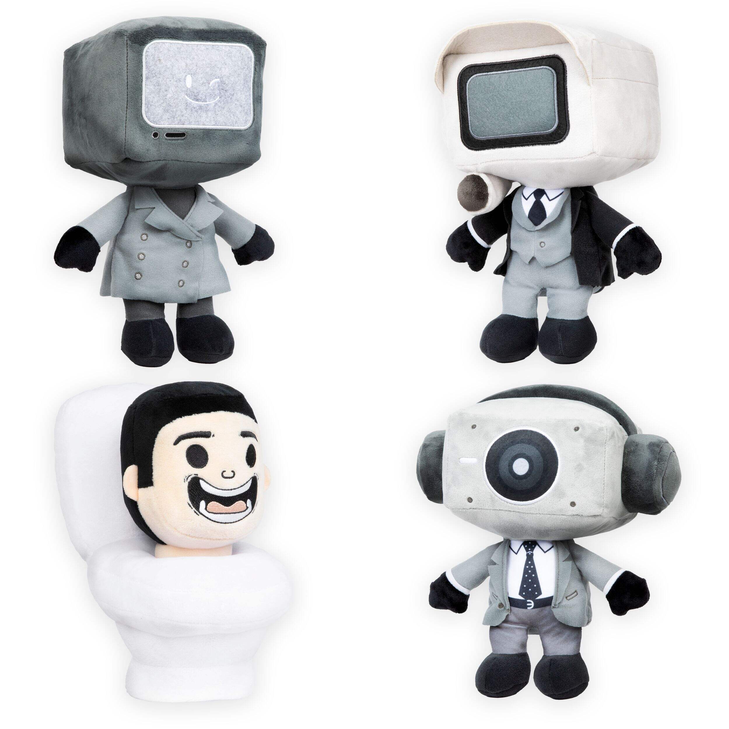 Peluche mystère douce Skibidi Toilet série 1, article sous licence officielle, 11 po, 13 ans et plus, choix varié Composite_or_Mixed