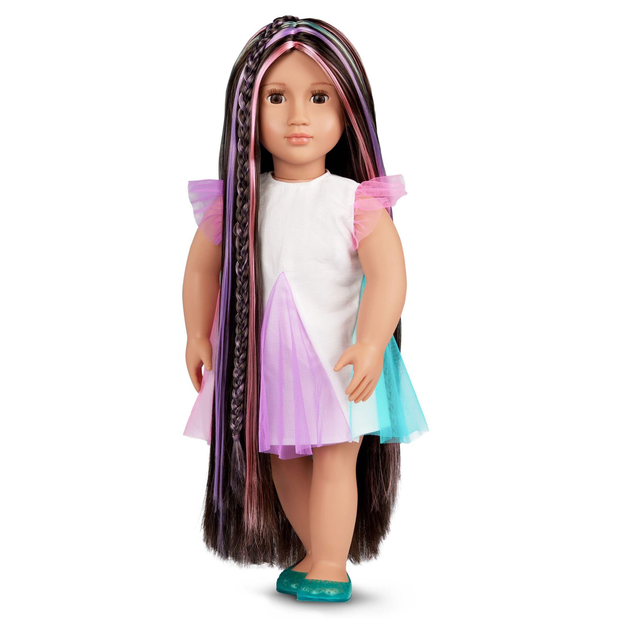 Têtes de poupées à coiffer Our Generation Front_Flat