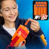 NERF N Series Dual Pack Dart Blasters, Pull-Back Priming, Includes 12 Darts, Ages 8+ Composite_or_Mixed