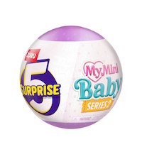 Zuru My Mini Baby Series 2 Mystery Playset Capsule with 5 Surprises, Ages 3+, Assorted Front_Angled_Right