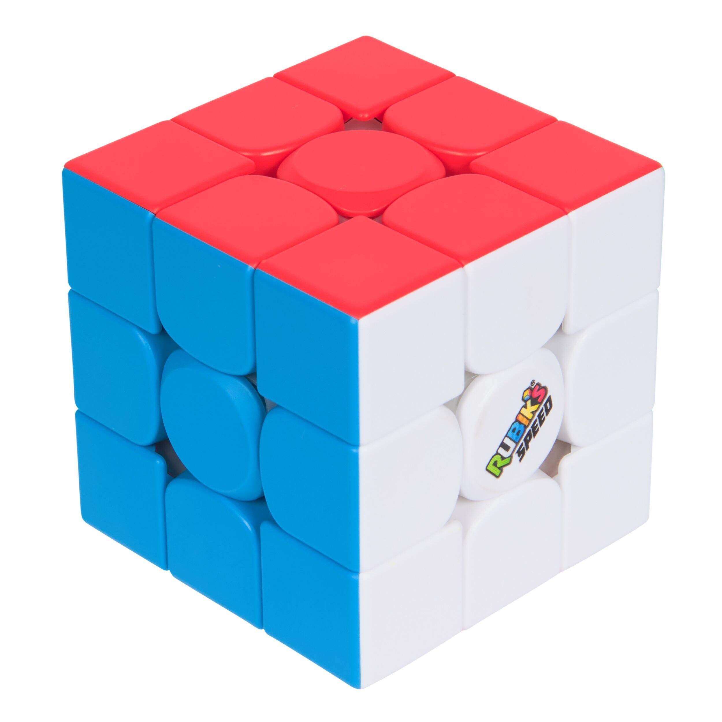 Rubik's Cube 3x3 Magentic Speed Cube Puzzle, Ages 8+ Front_Angled_Right