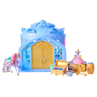 Unicorn Academy Starglow Fountain & Stable Playset with Wildstar & 24 Accessories, Ages 4+ Front_Flat