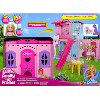 Barbie Club Chelsea™ Pop-Up House Playset with Accessories, Pretend Play for Kids, Ages 3+ Front_Flat