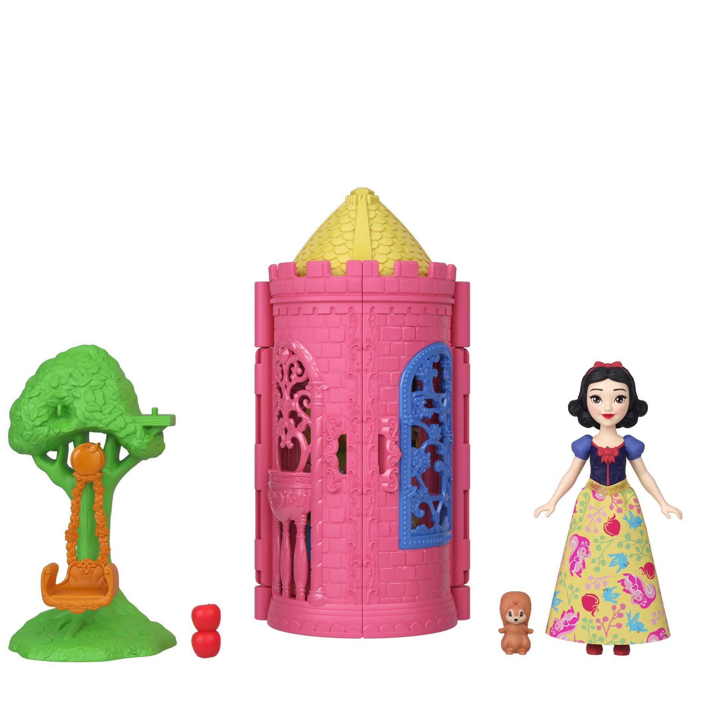 Disney Princess Tower Surprise Princess Stacking Playset for Ages 3+ Front_Flat