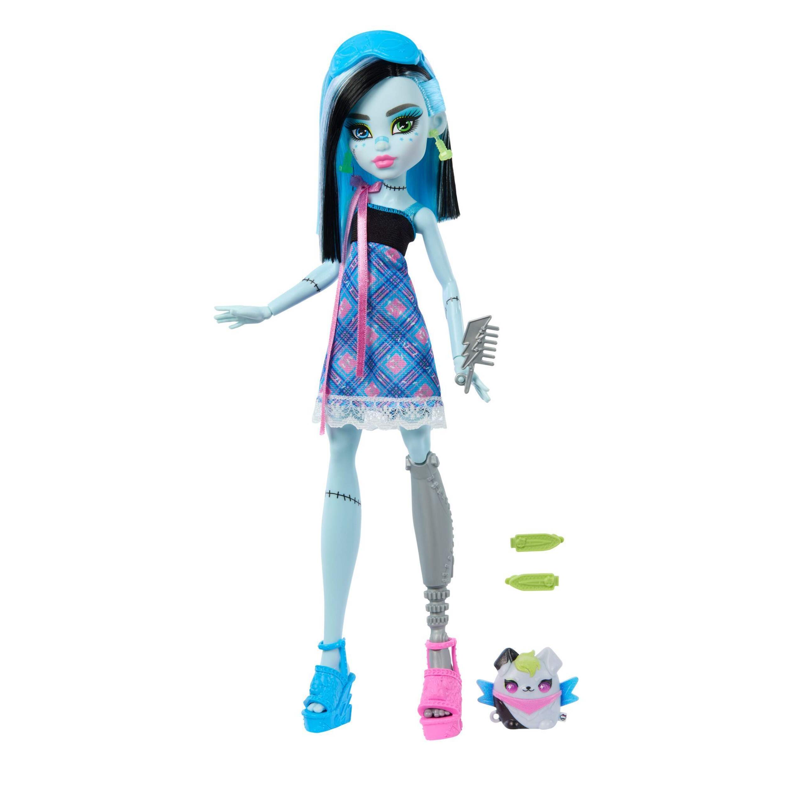 Monster High Buried Secrets™ Wave 1 - 3 Mystery Doll with 5 Accessories, Ages 3+, Assorted Front_Angled_Left