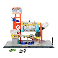 Hot Wheels Matchbox Spin Cyclone Car Wash Toy Vehicle Playset, Ages 3+ Front_Elevated