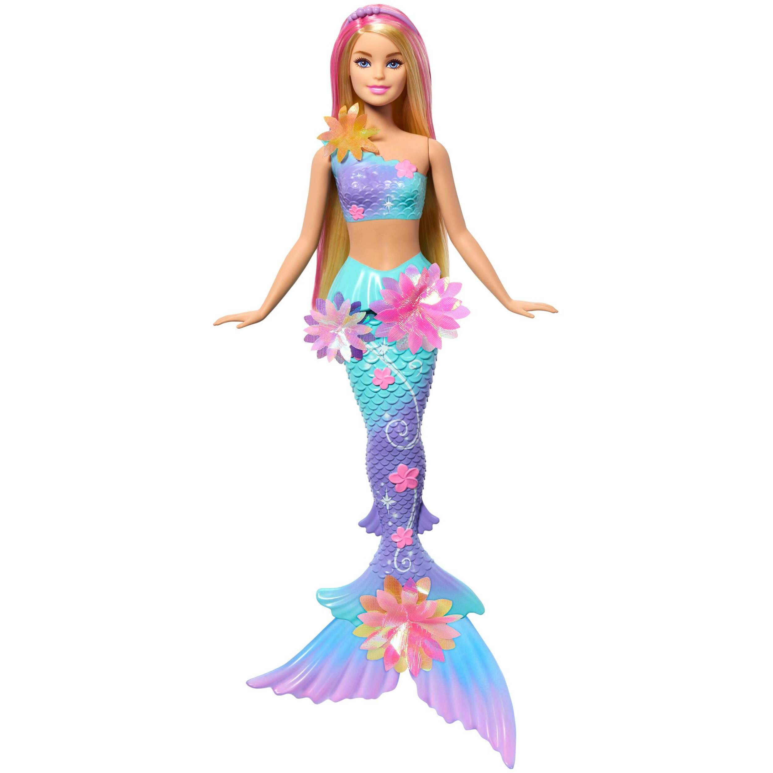 Sirène Barbie Blooming Magic Front_Flat