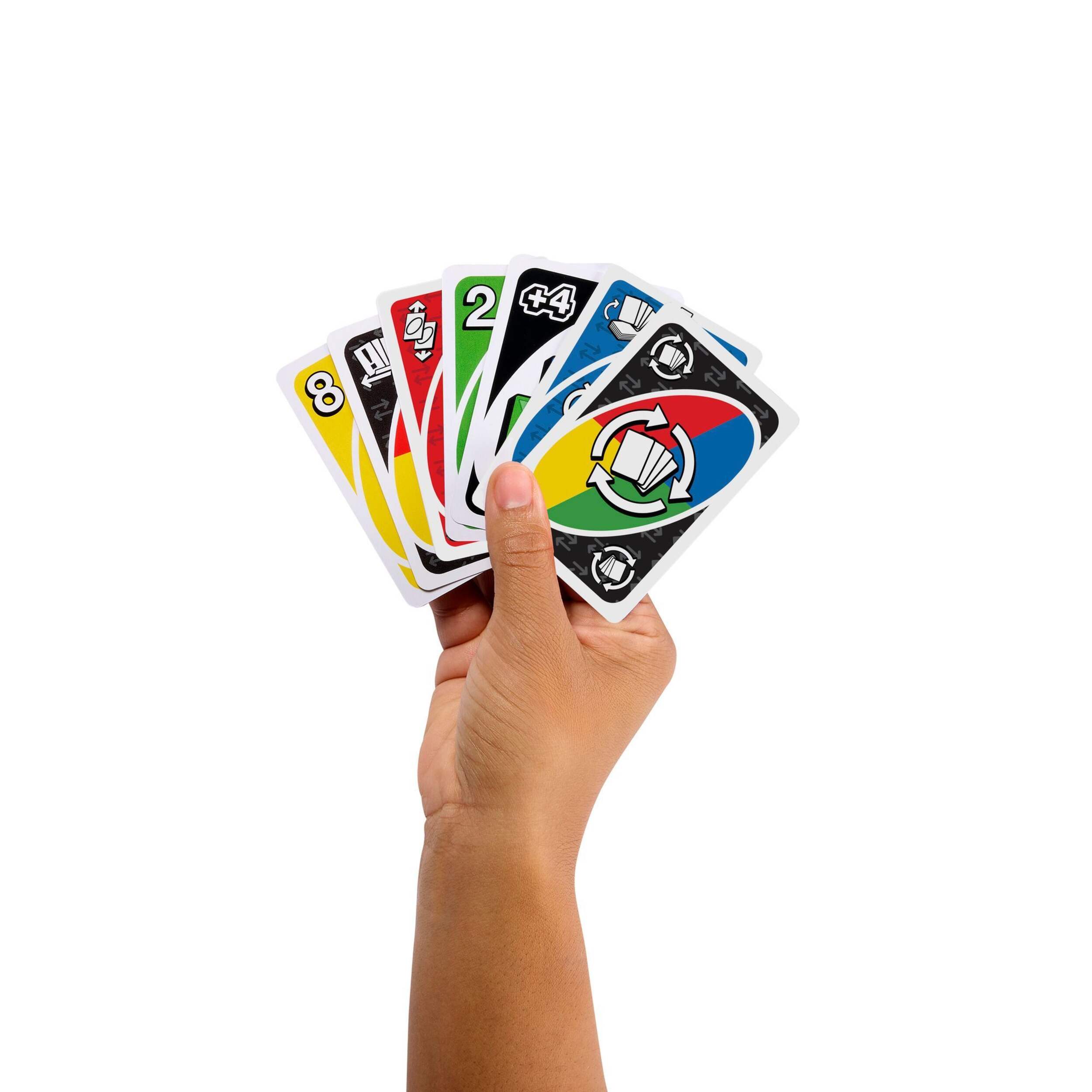 Mattel UNO Special Cards Add-On Pack, Additionals Cards for Family & Game Nights, Ages 7+ Front_Flat