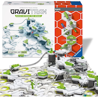 Ravensburger GraviTrax Marble Race Starter Set, t, Interactive Marble Run Track Building System, Ages 8+ Composite_or_Mixed