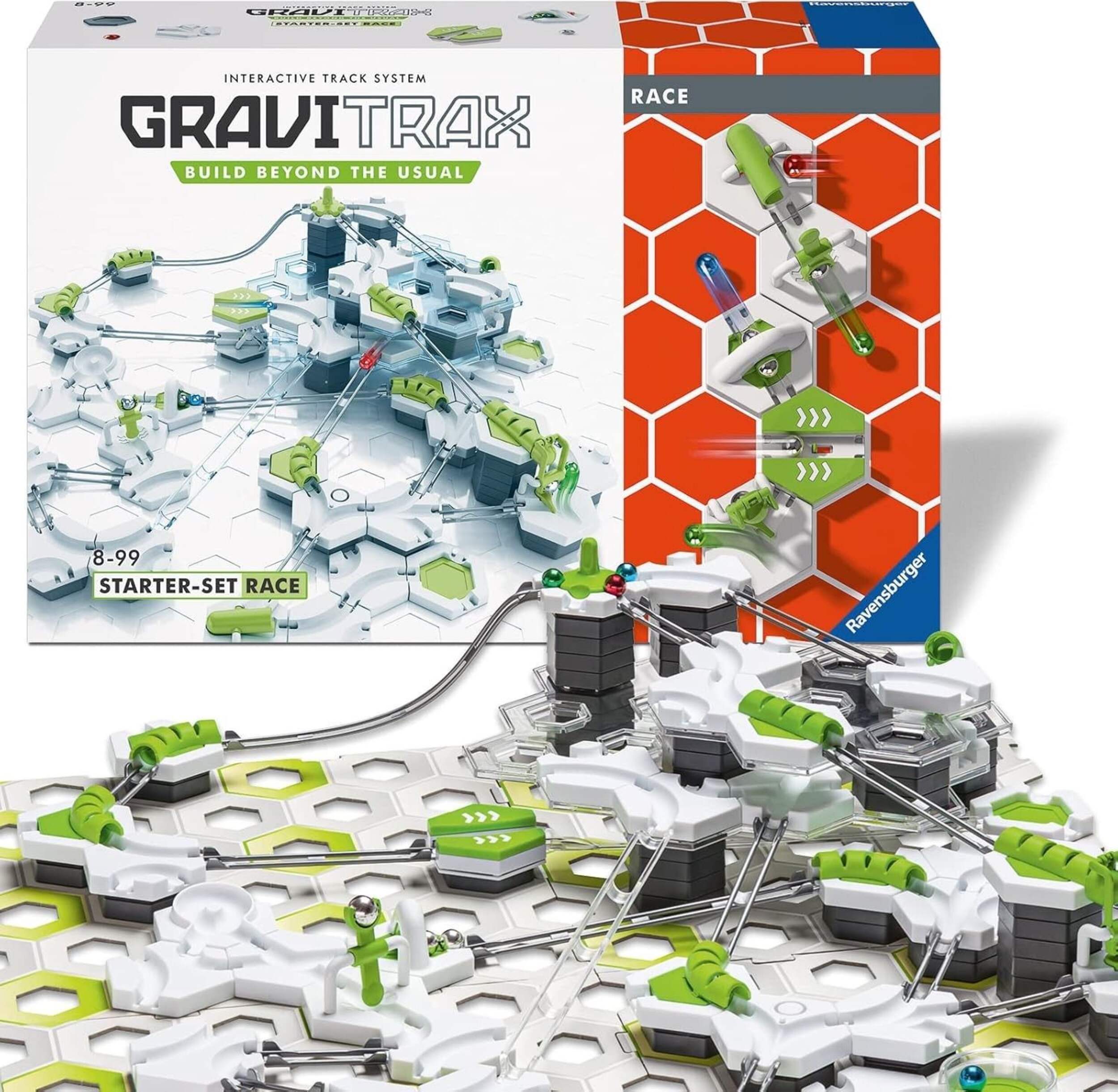 Ravensburger GraviTrax Marble Race Track Building System Starter Set for Ages 8+ Composite_or_Mixed