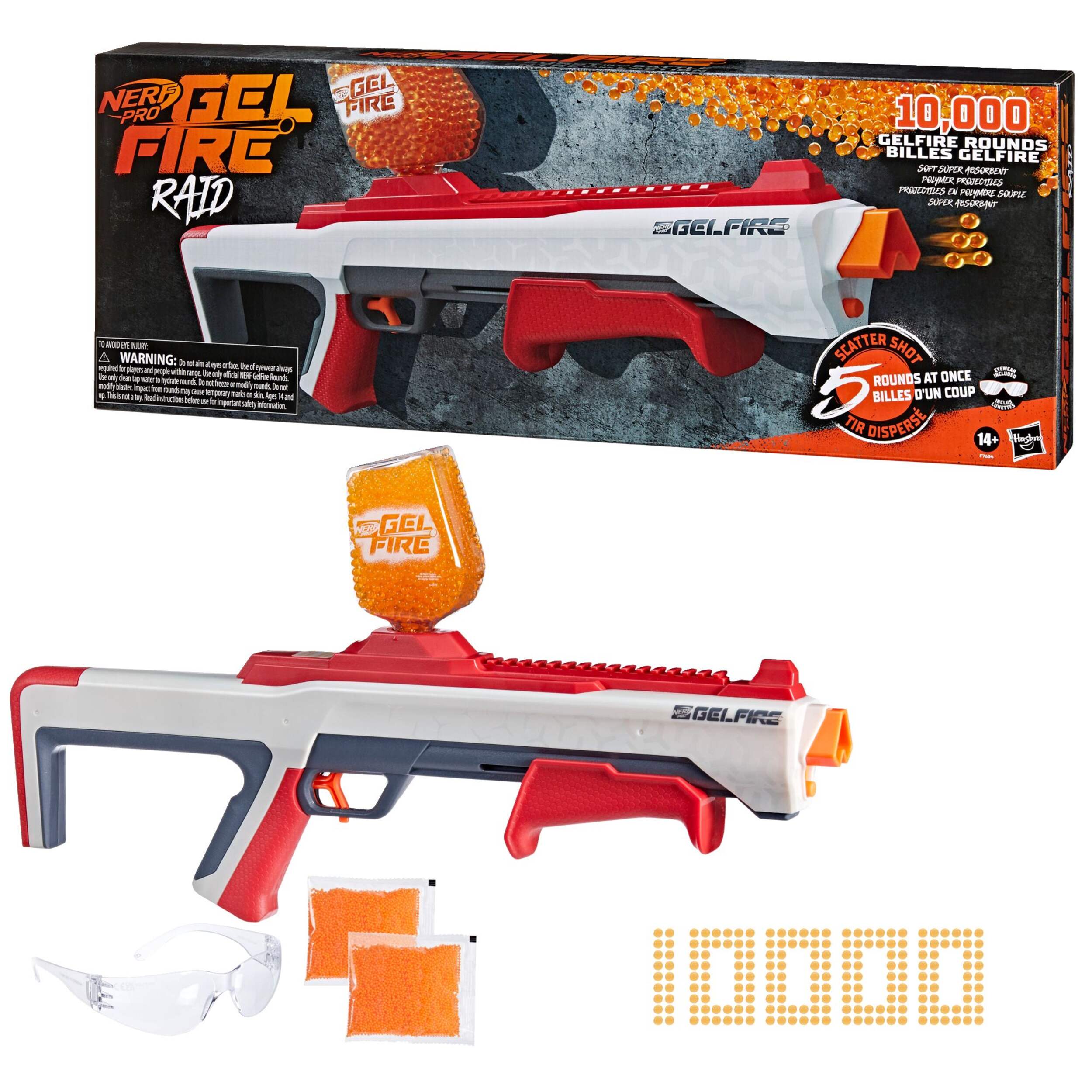 Nerf Gelfire Raid Blaster Composite_or_Mixed