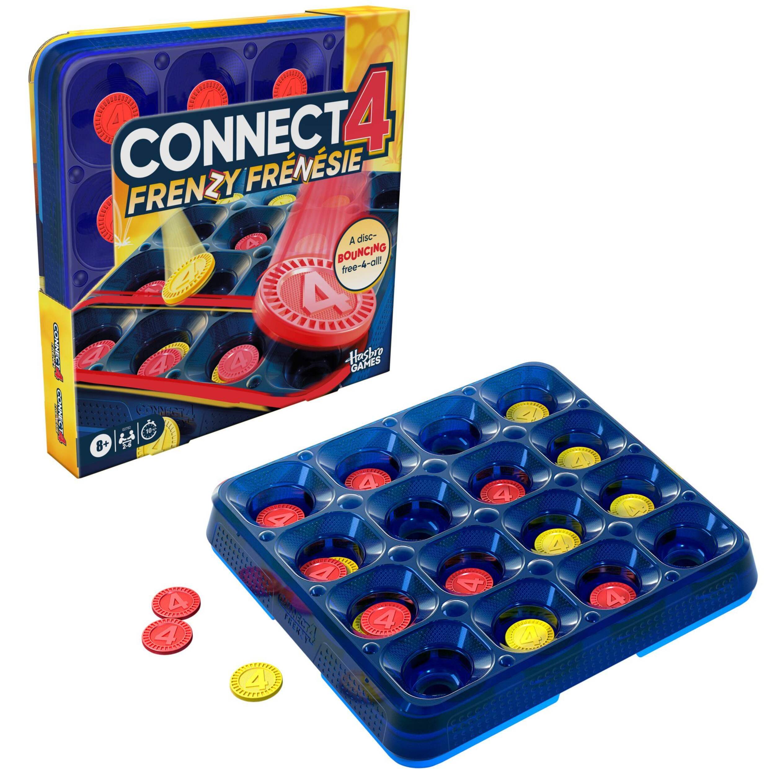 Jeu de stratégie bilingue Connect 4 Spin Composite_or_Mixed