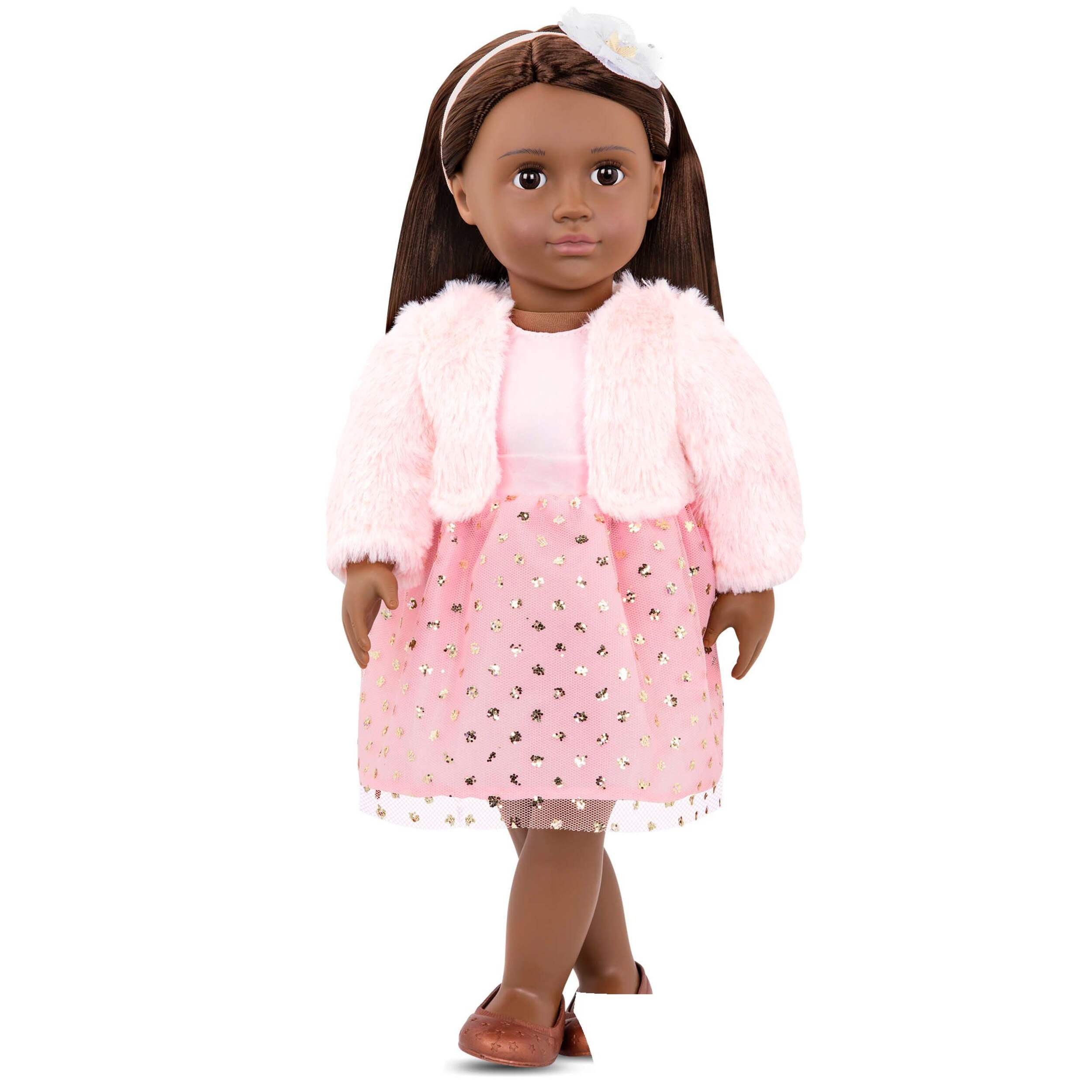 Poupée mode de base Our Generation, Riya Front_Angled_Left