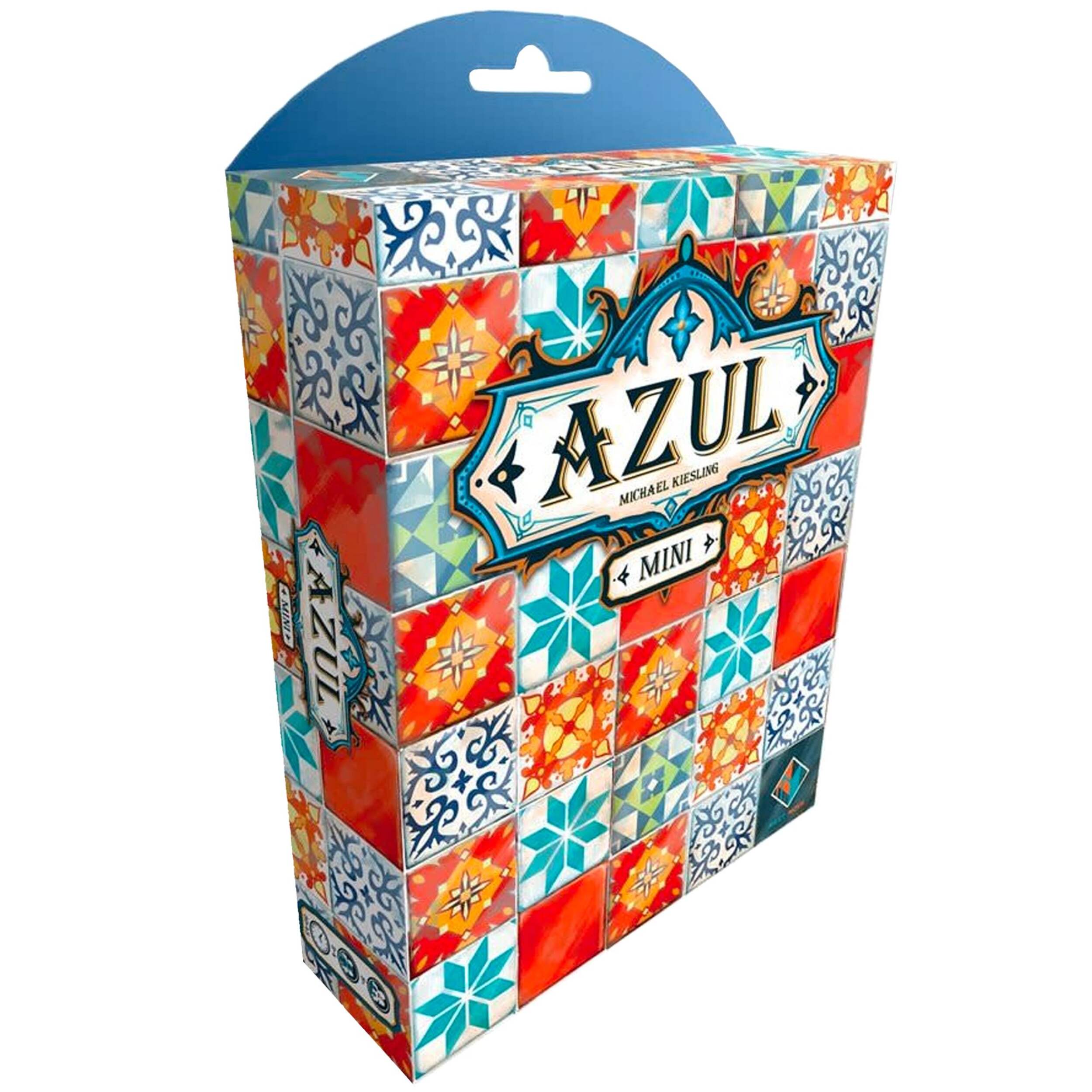 Azul Mini Stategy Board Game for Ages 8+, Bilingual Front_Angled_Right