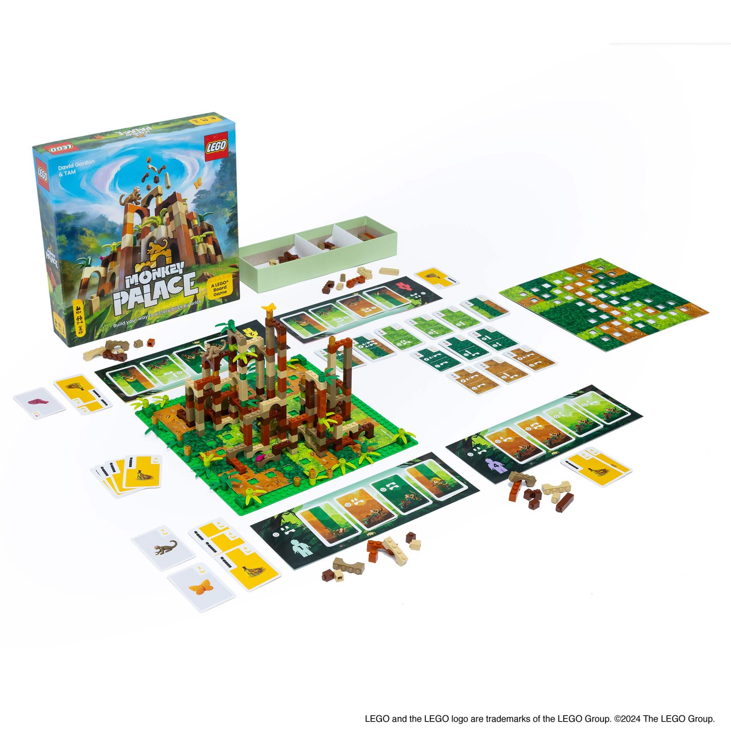 LEGO Monkey Palace Card/Board Game for 2-4 Players Composite_or_Mixed