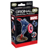 Licensed Marvel 3D Crystal Puzzle 12-pc, Assorted Designs Front_Angled_Right