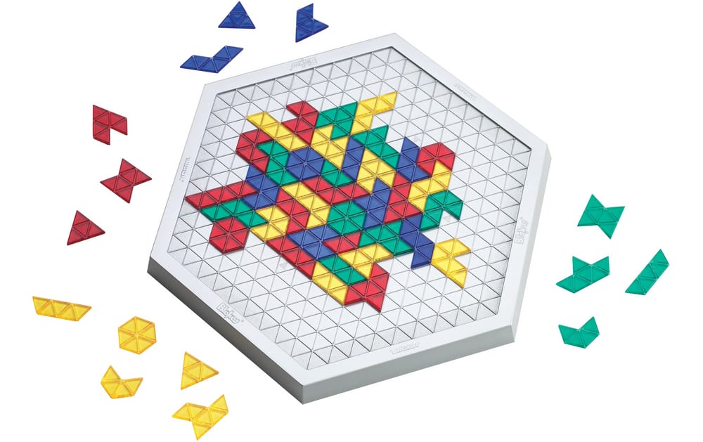 Mattel Blokus Trigon Family Strategy Game W/Challenging Twist, Ages 7 ...