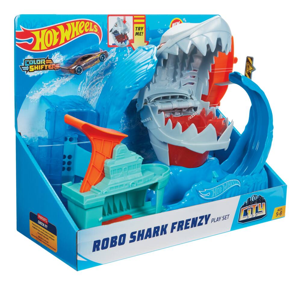 robot shark frenzy