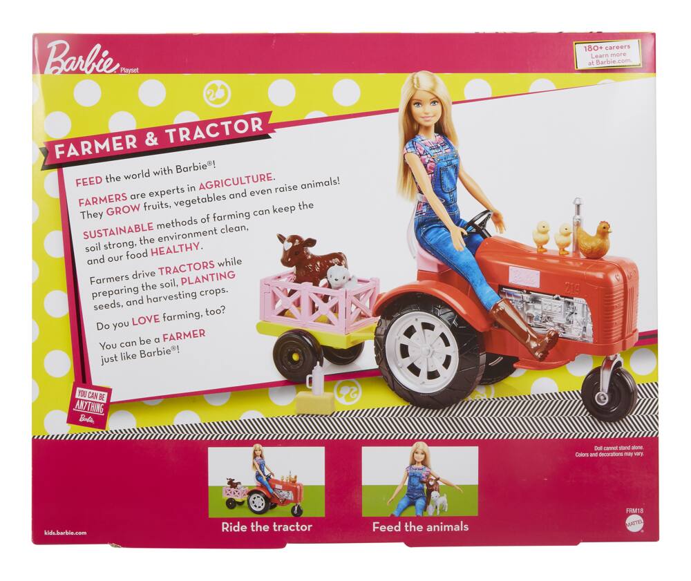 barbie farm and tractor