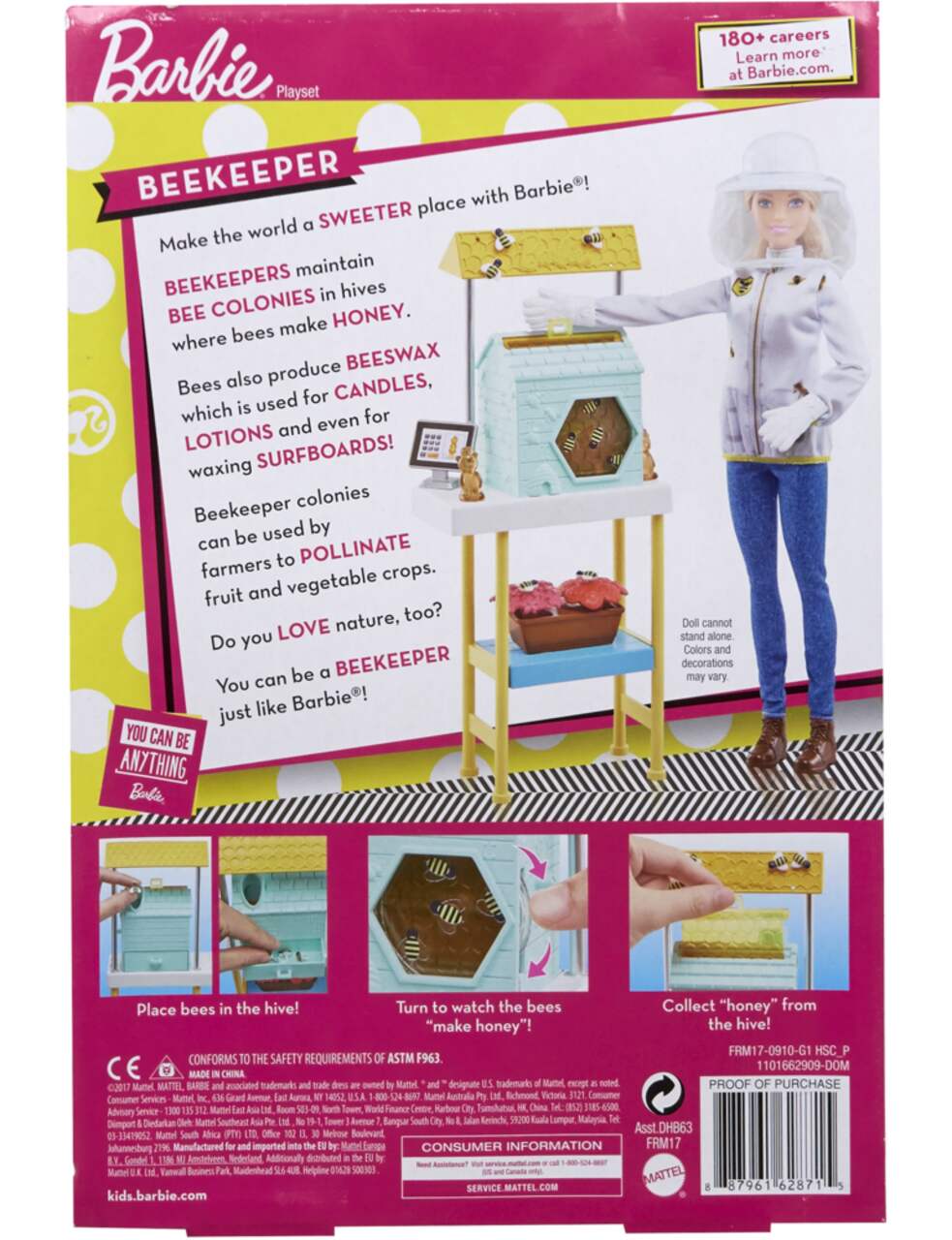 Barbie discount beekeeper playset