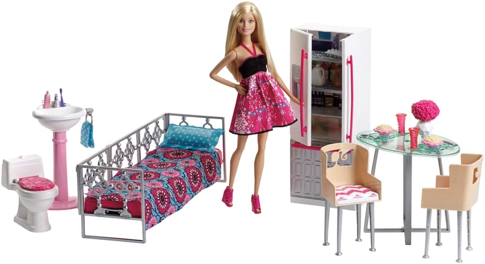 Barbie Doll & Furniture Set