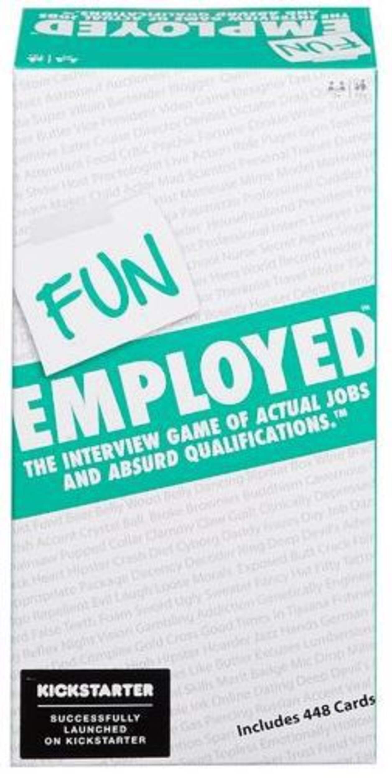 Mattel Fun Employed Card Game Front_Flat