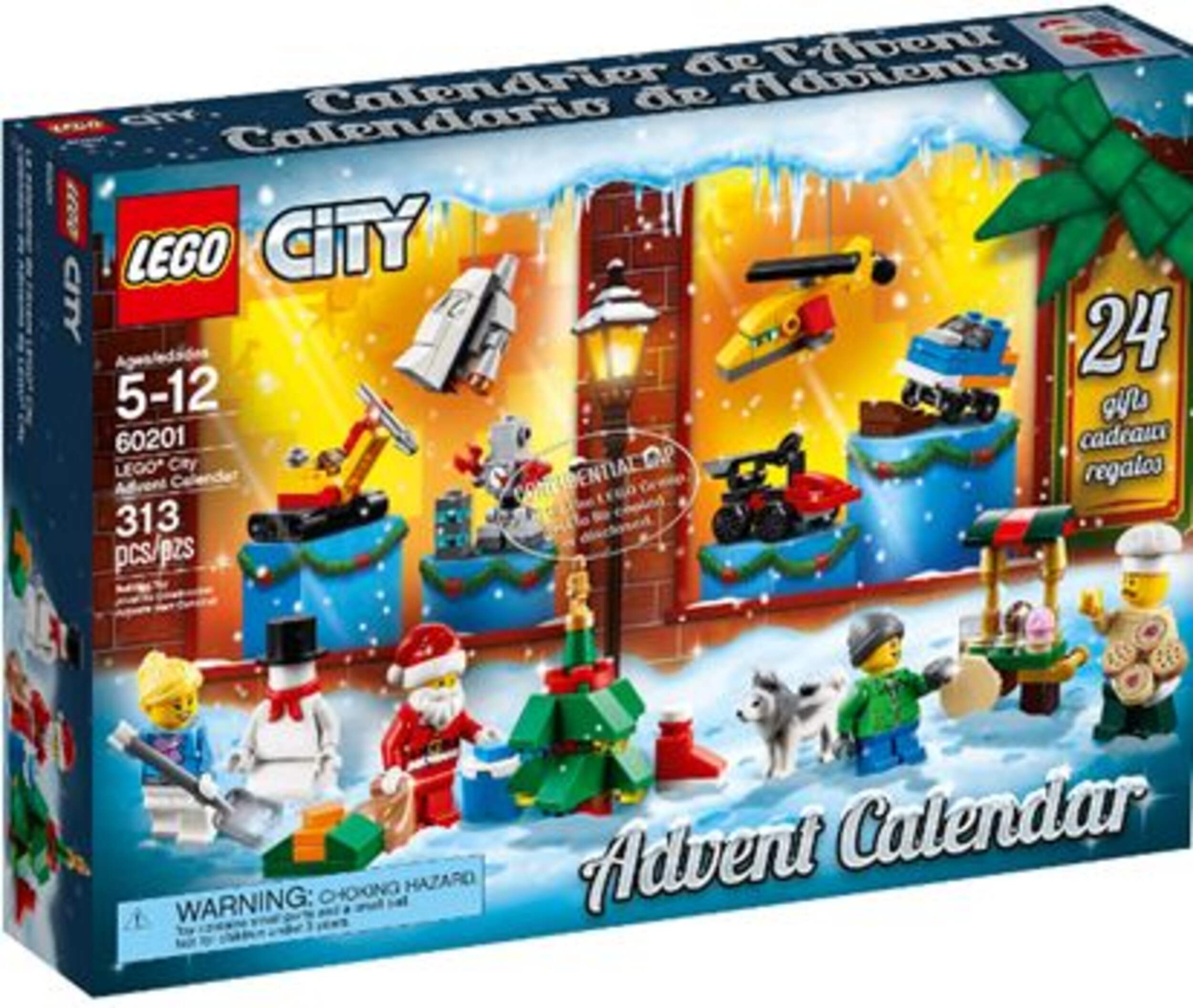 LEGO City Advent Calendar Front_Angled_Right