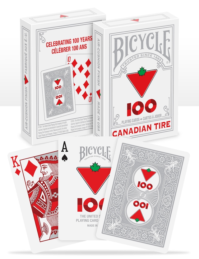Bicycle Canadian Tire 100th Anniversary Special Edition Card Set, Age