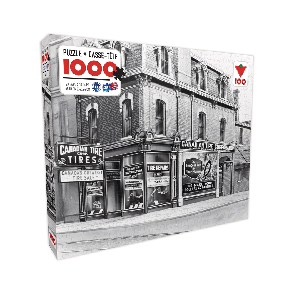 Canadian Tire 100th Anniversary Vintage Puzzle, 1000pc Canadian Tire