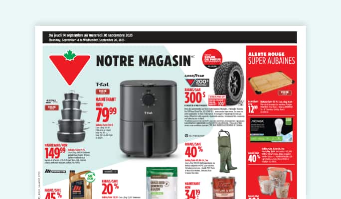 Consultez notre circulaire hebdomadaire