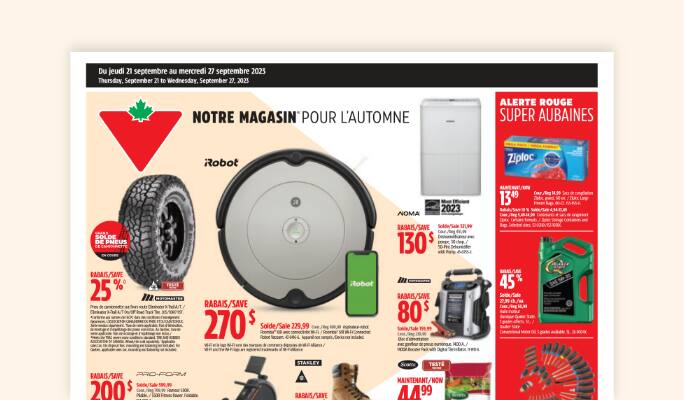 Consultez notre circulaire hebdomadaire