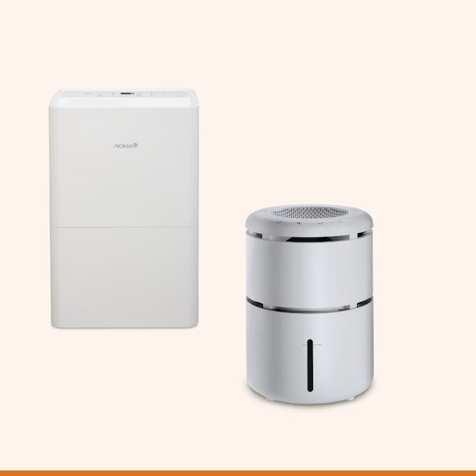 NOMA iQ 35-Pint Dehumidifier  NOMA Evaporative Humidifier