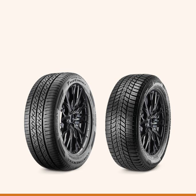 Continental WinterContact SI Plus Tire  Continental TrueContact Tour All-Season Tire