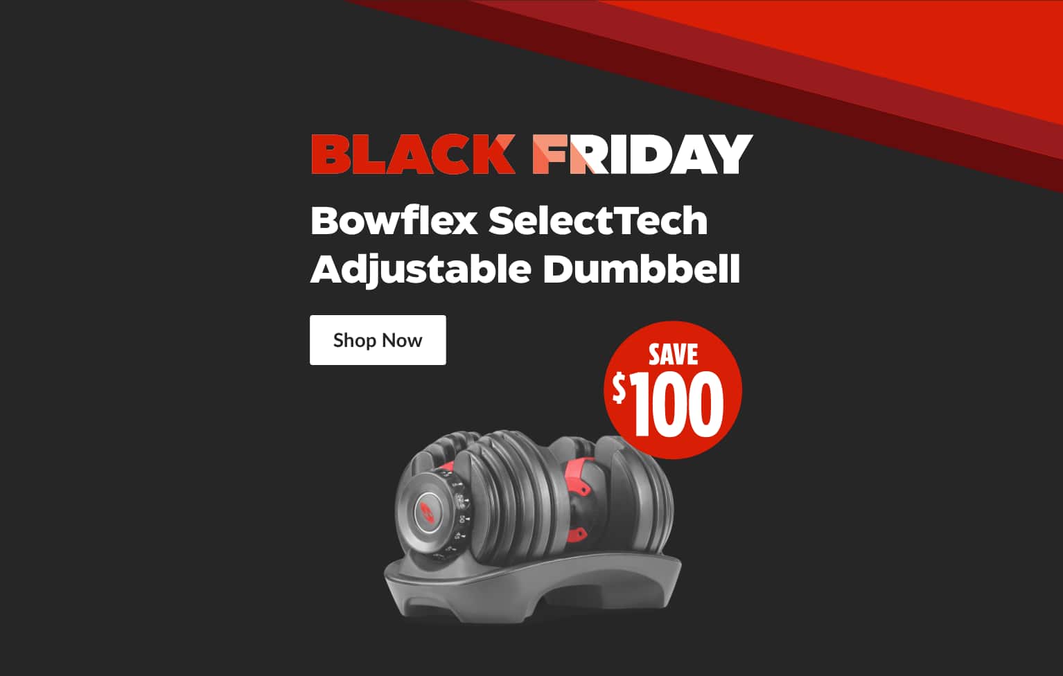 Bowflex SelectTech Adjustable Dumbbell