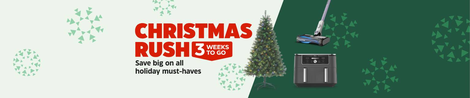 NOMA Colour Changing Mariposa Tree, 6.5-ft   Shark CleanSense Detect Cordless Stick Vacuum   Ninja Foodi XL Dual Zone Air Fryer 