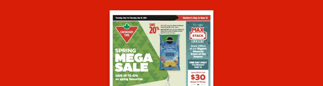 Canadian Tire flyer